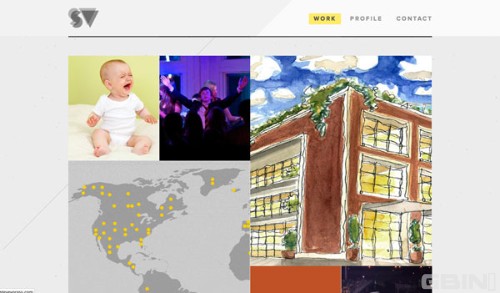 創意味兒(ér)十足的(de)web布局及交互設計(jì)